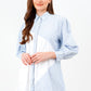 Elise Shirt - Blue/White