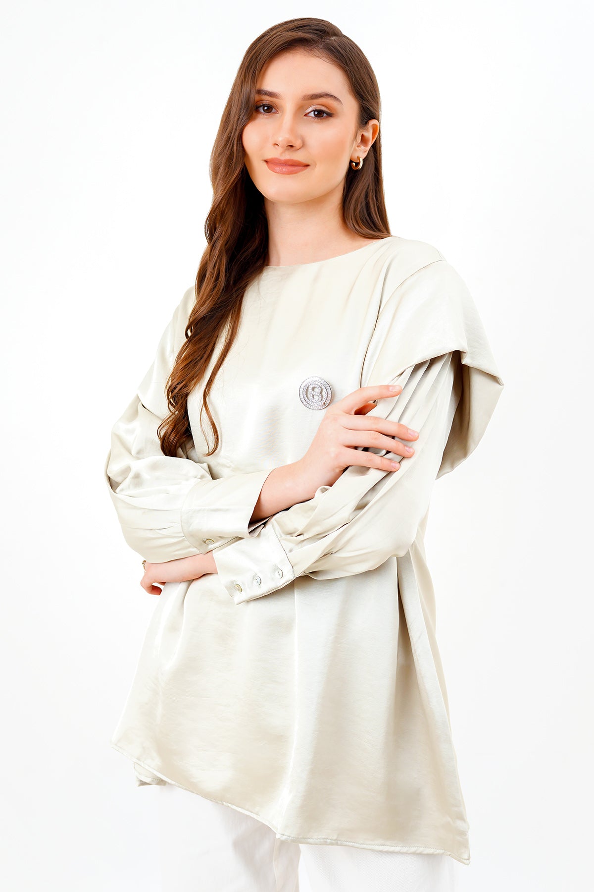 Nessa Top - Cream