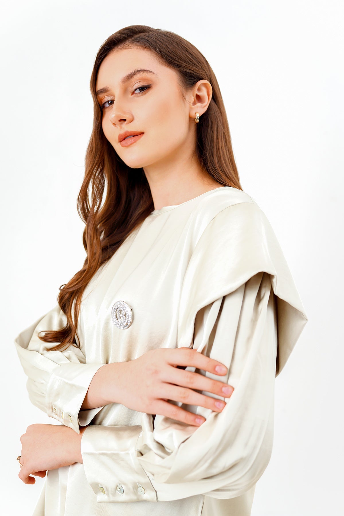 Nessa Top - Cream