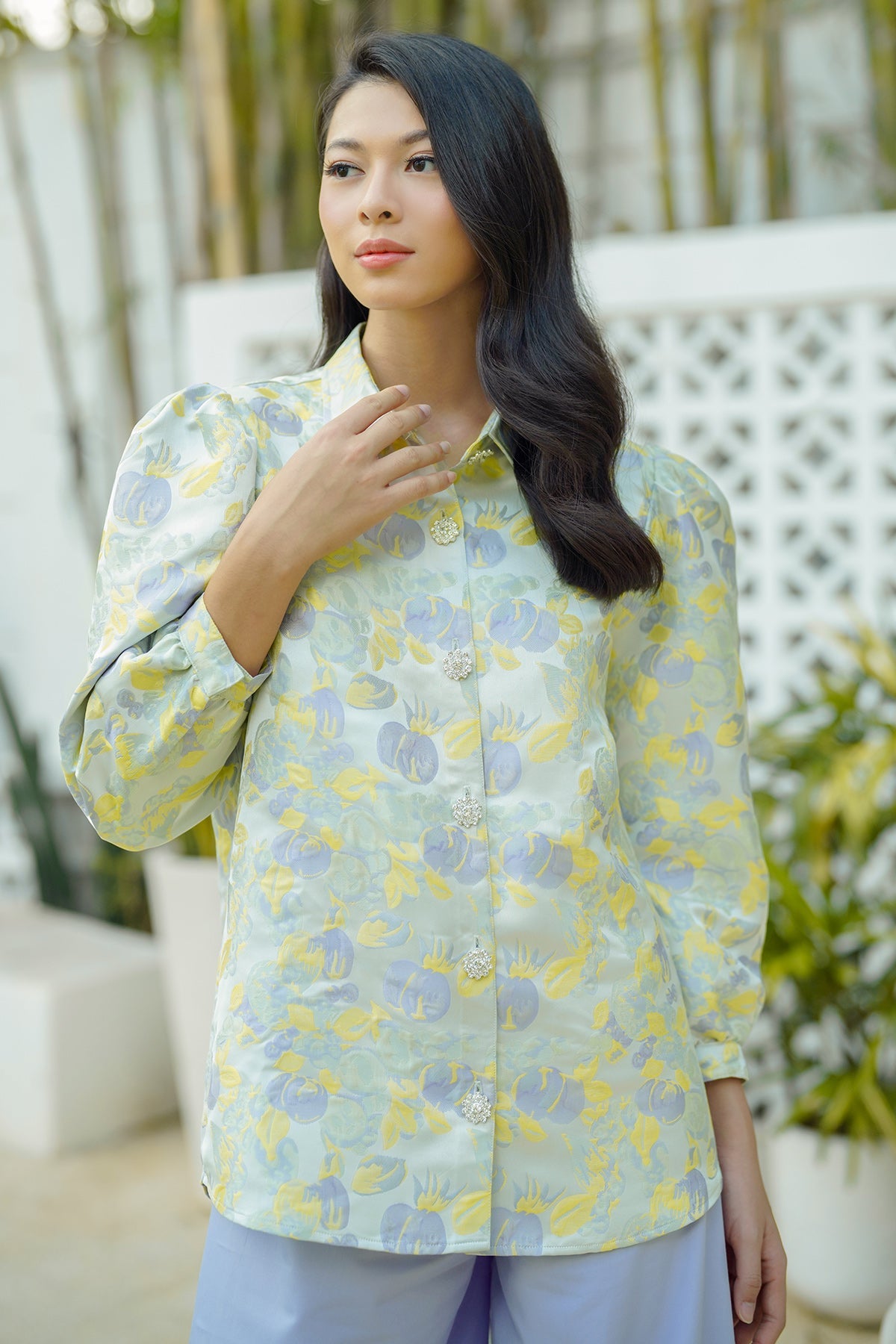 Viera Shirt - Lime