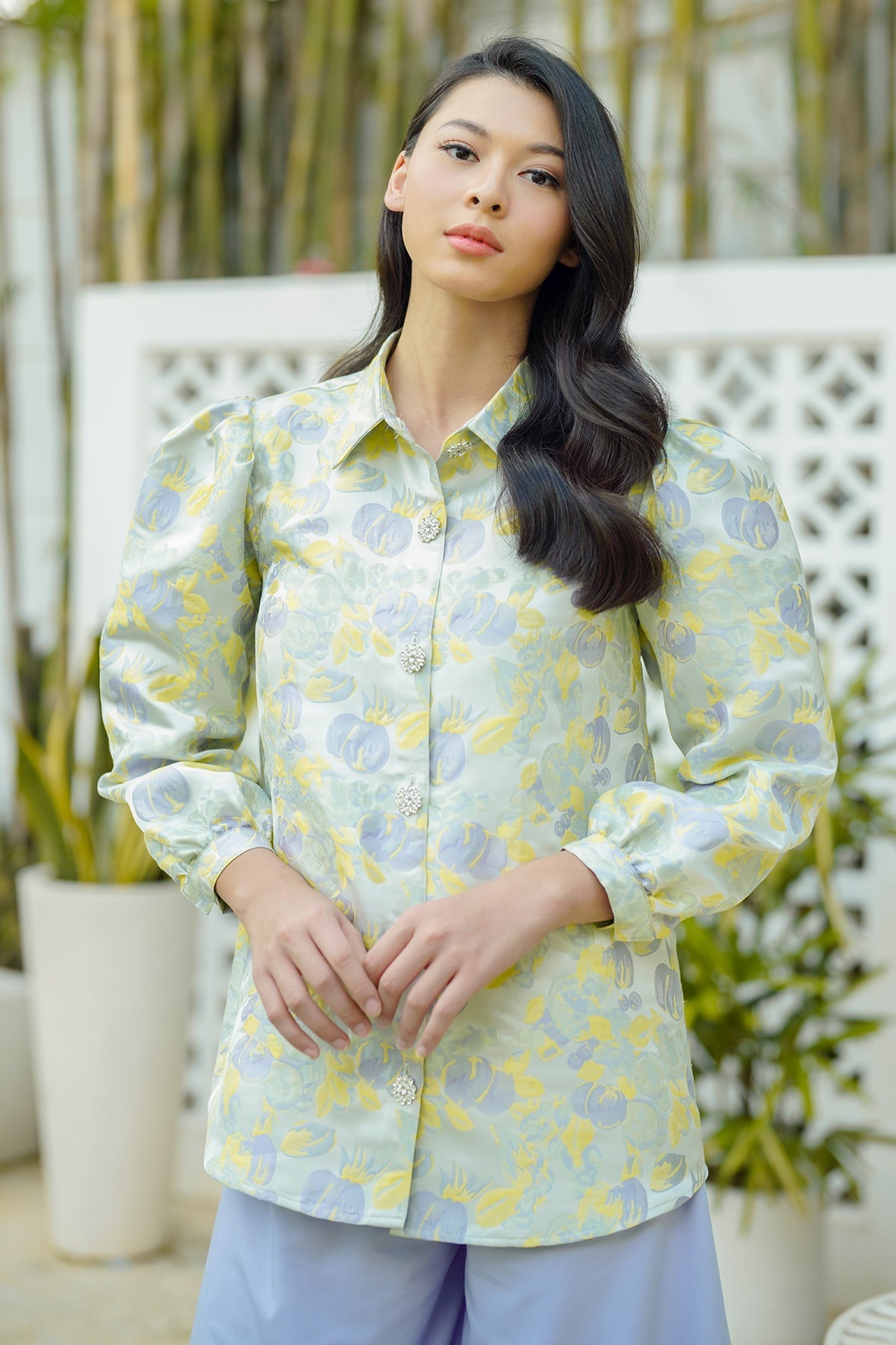 Viera Shirt - Lime