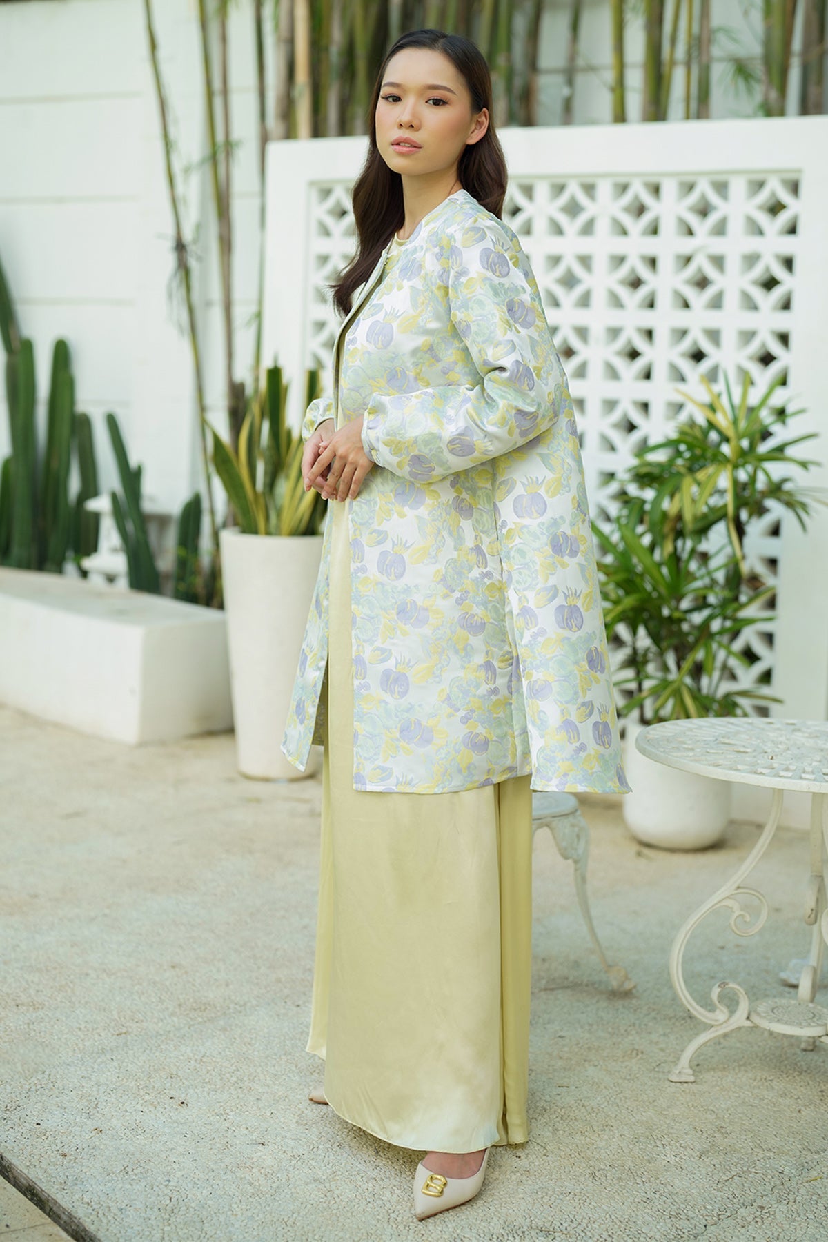Viera Long Outer - Lime
