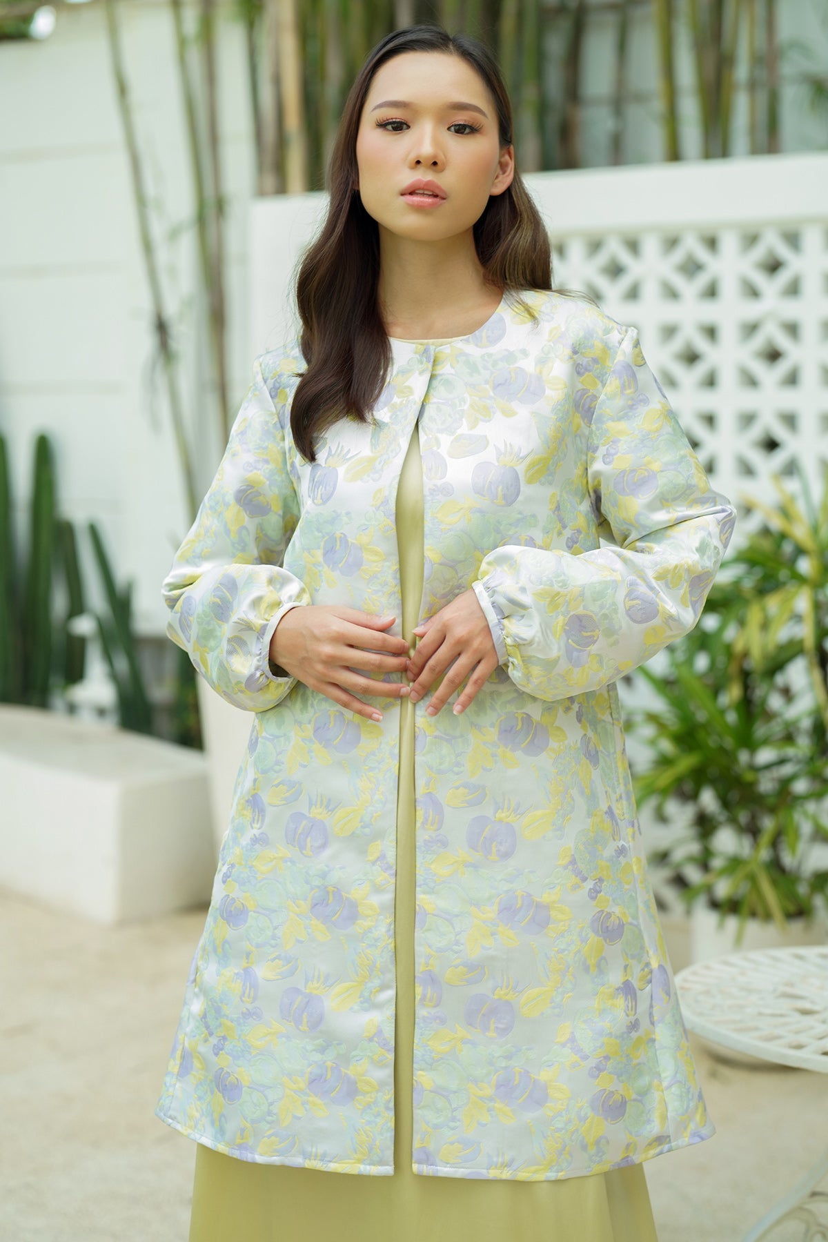 Viera Long Outer - Lime