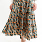Arnia Pleated Skirt - Green