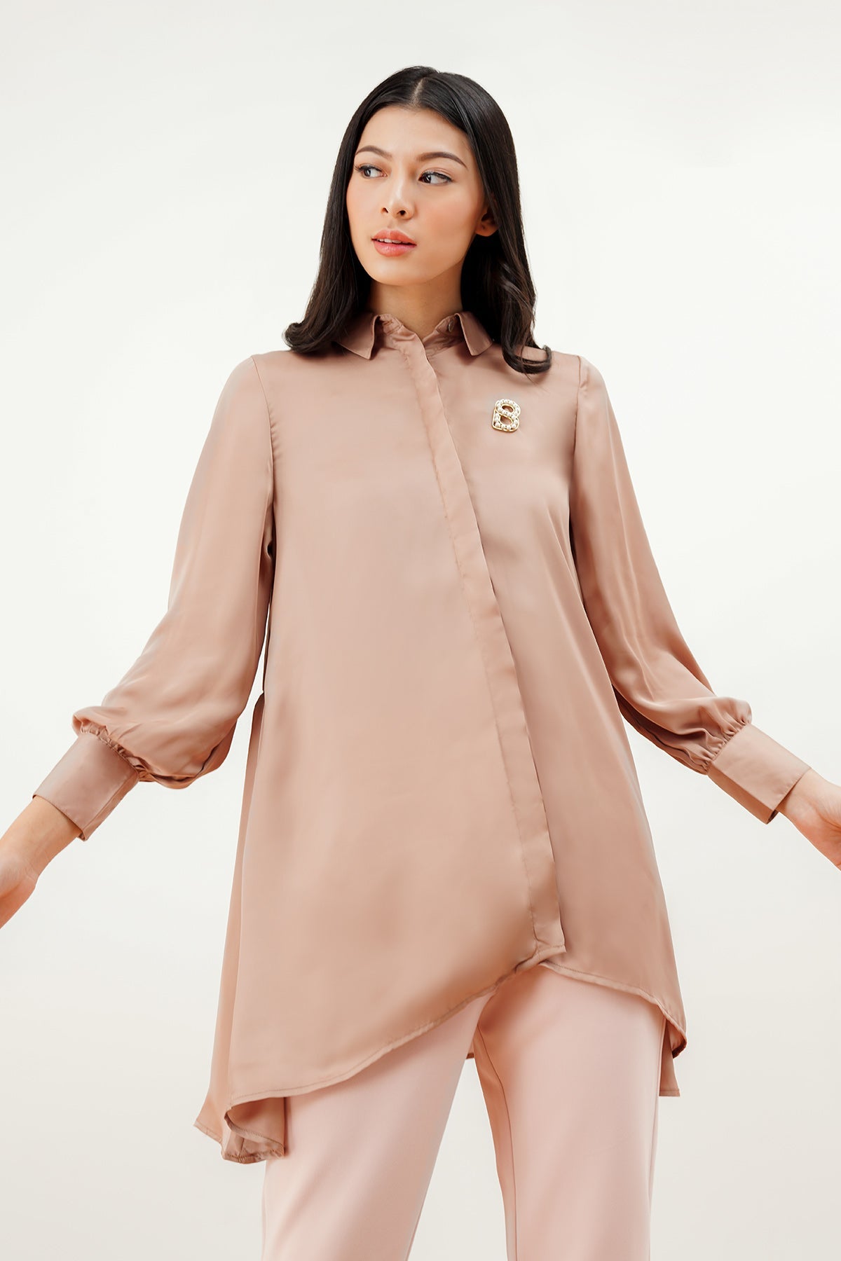 Sahira Shirt - Mocha