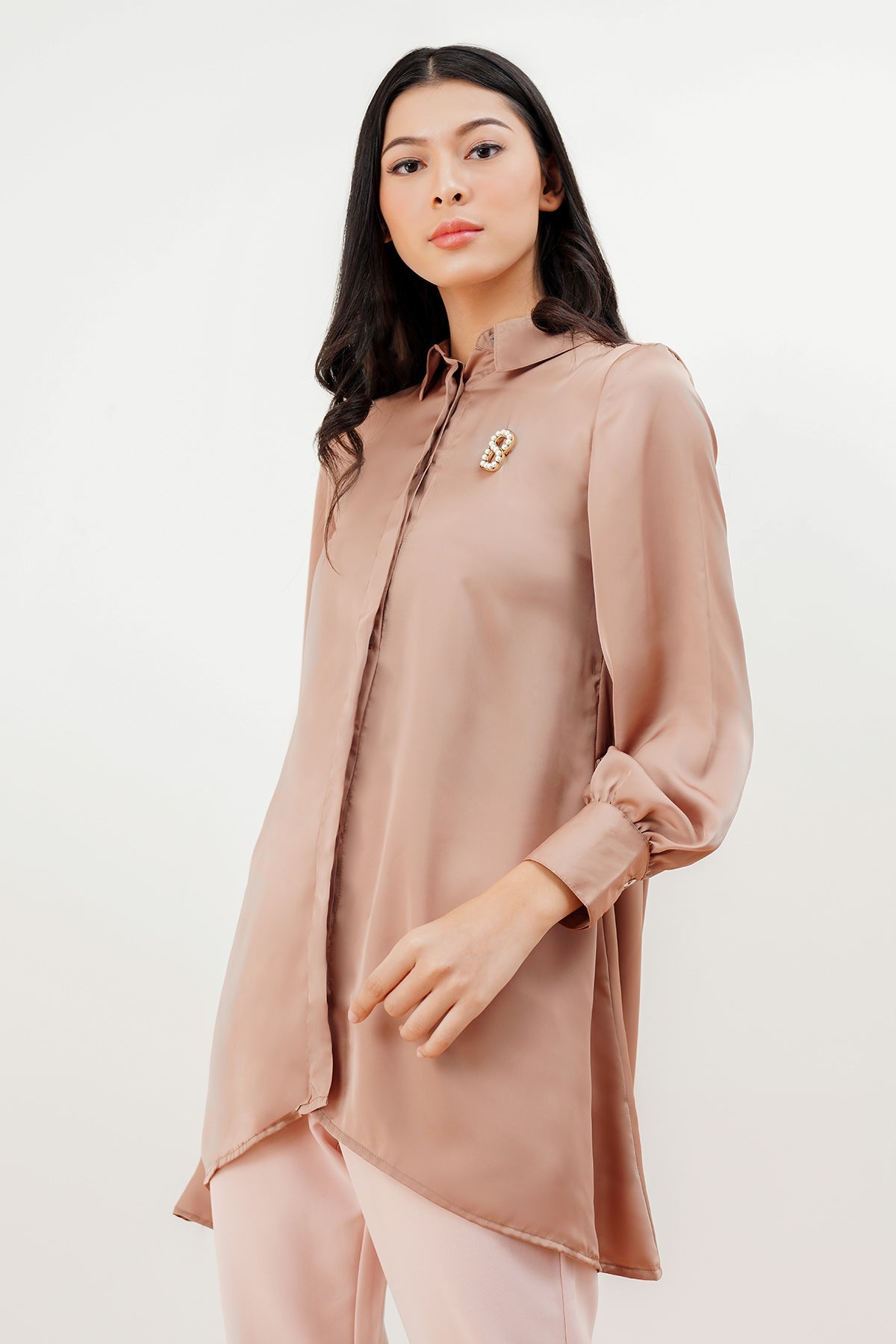 Sahira Shirt - Mocha