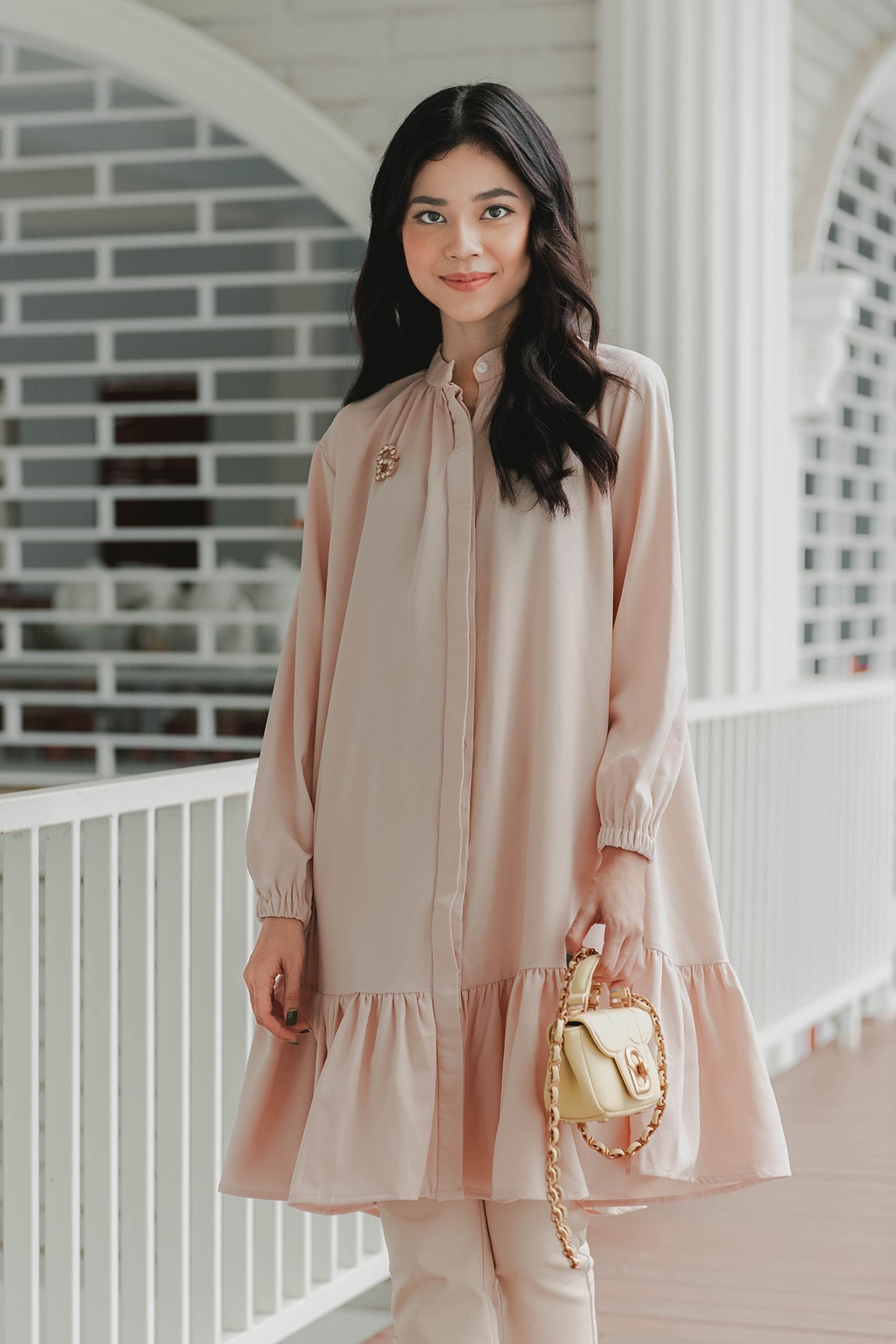 Adisa Shirt - Nude Pink