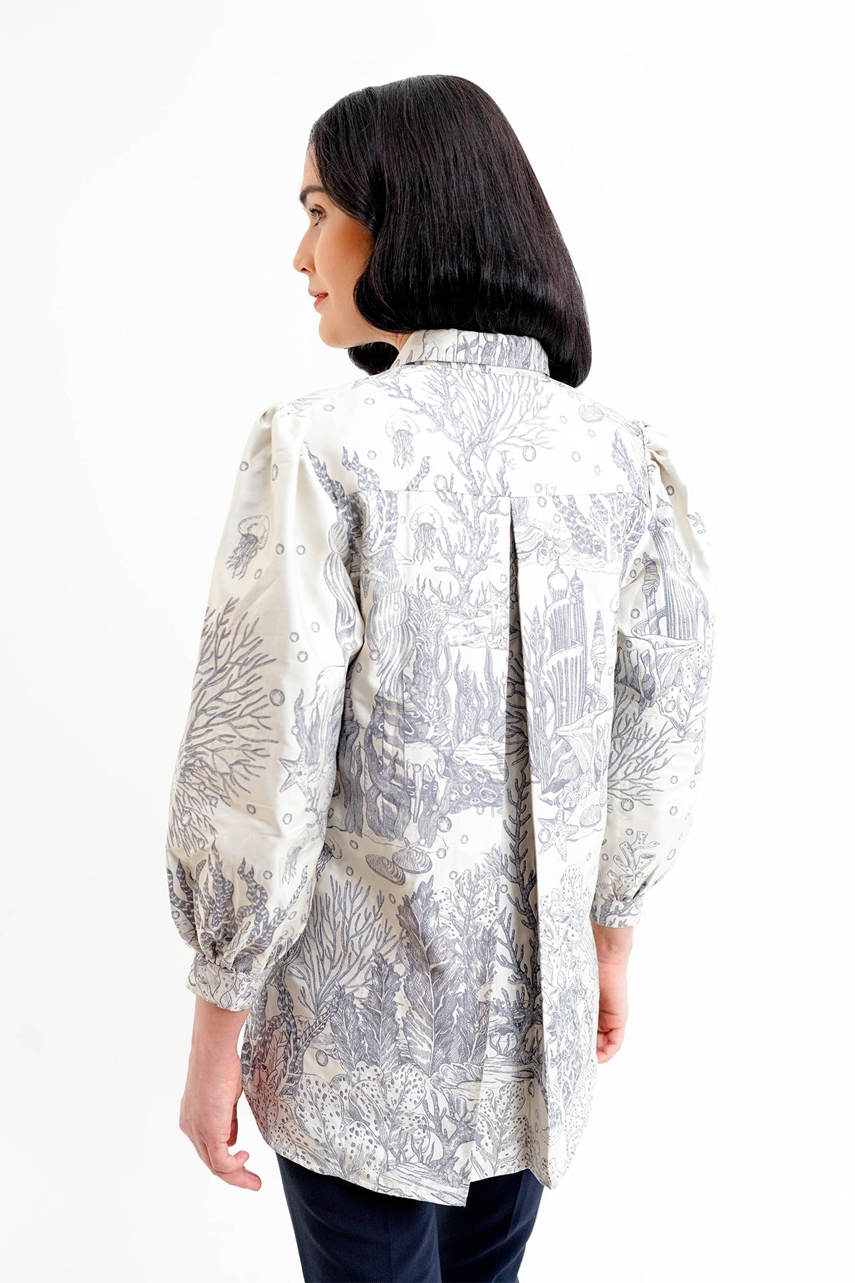 El Mar Minorca Jacquard Shirt - Blue