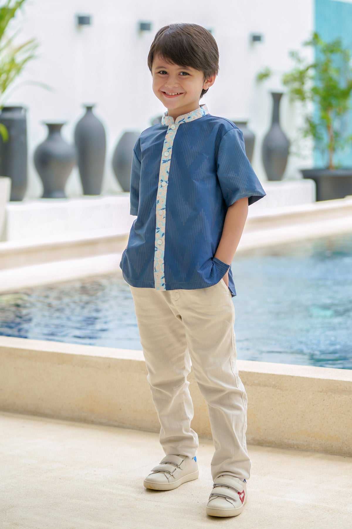 Barri Shirt For Kids - Blue