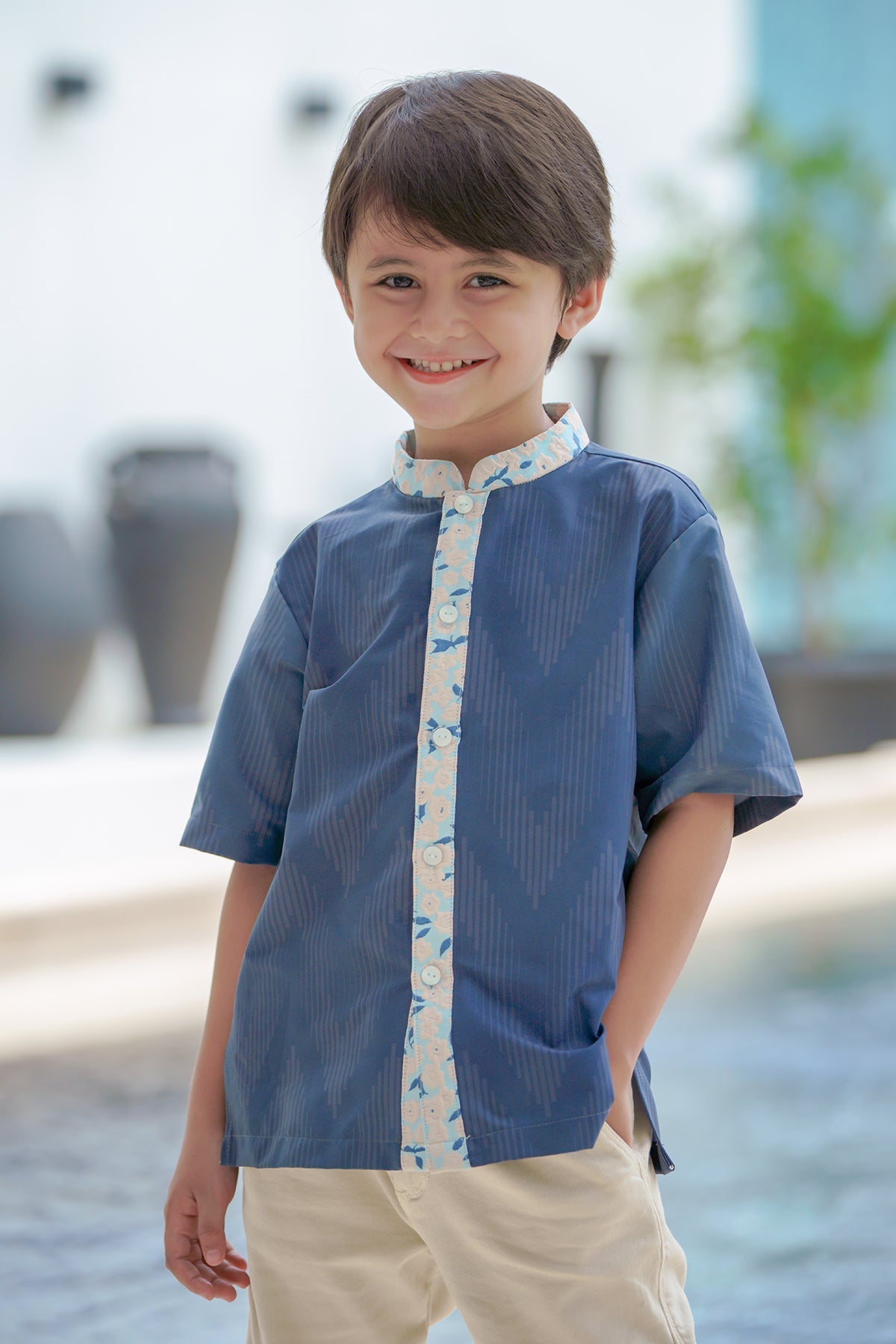 Barri Shirt For Kids - Blue