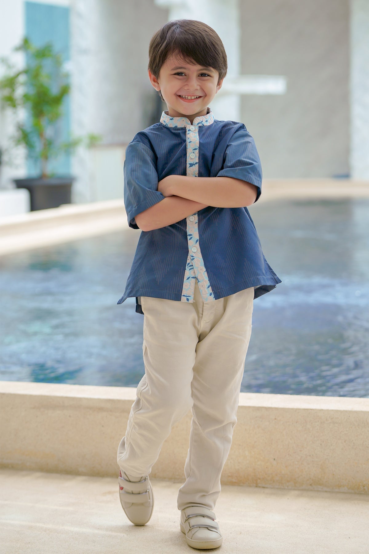 Barri Shirt For Kids - Blue