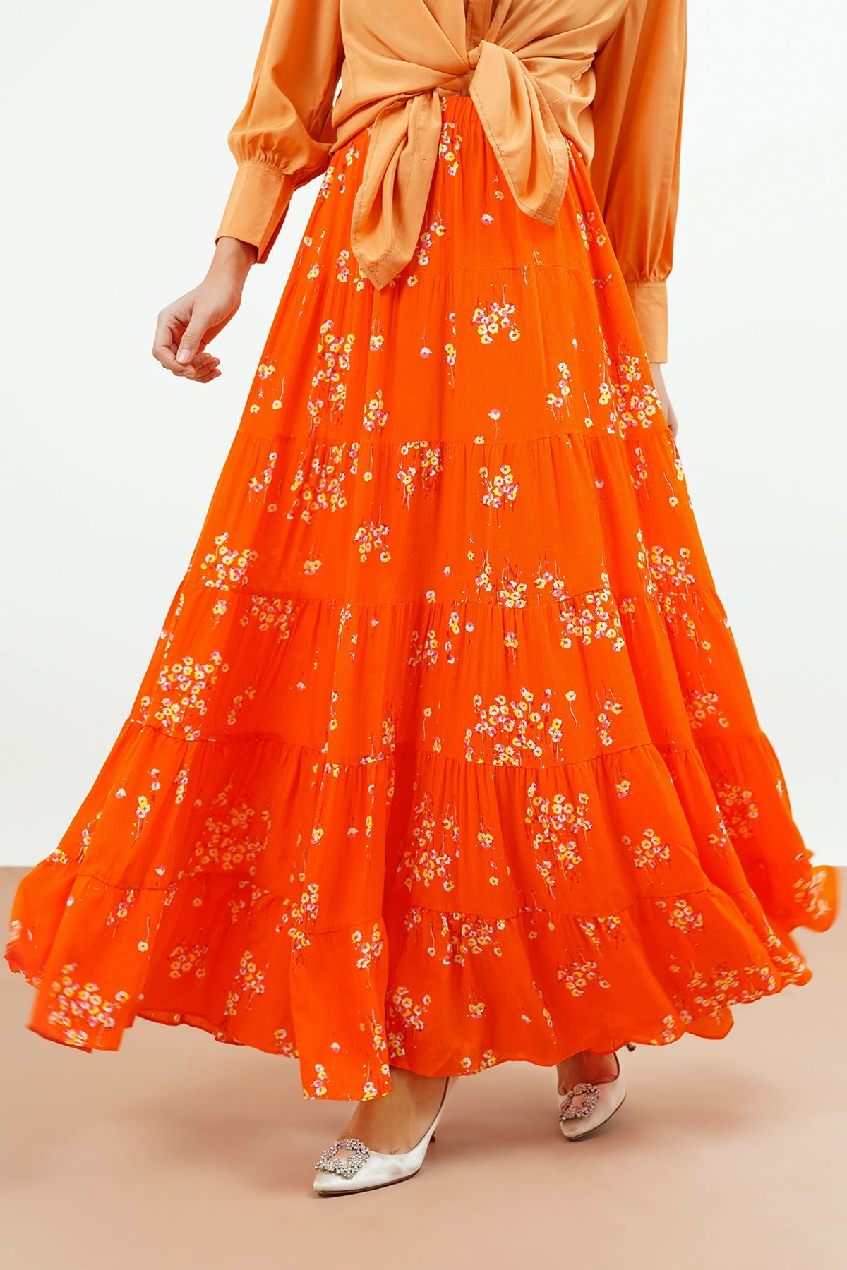 Tami Skirt - Orange
