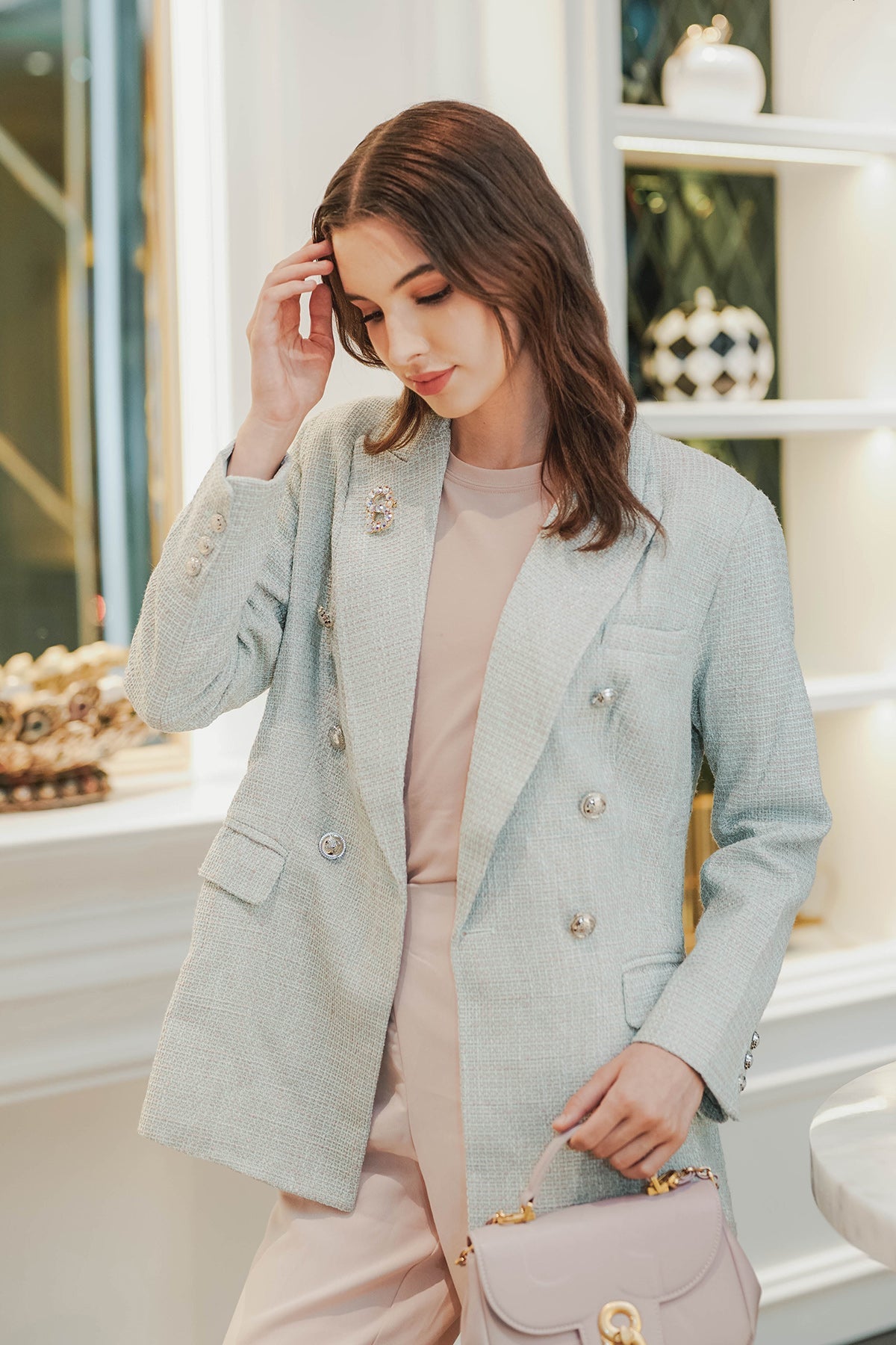 Audy Blazer - Mint
