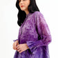 El Mar Minorca Shirt with Puff Sleeve - Purple