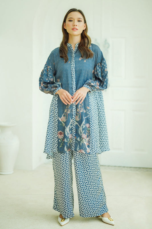 Reina Shirt - Oxford Blue