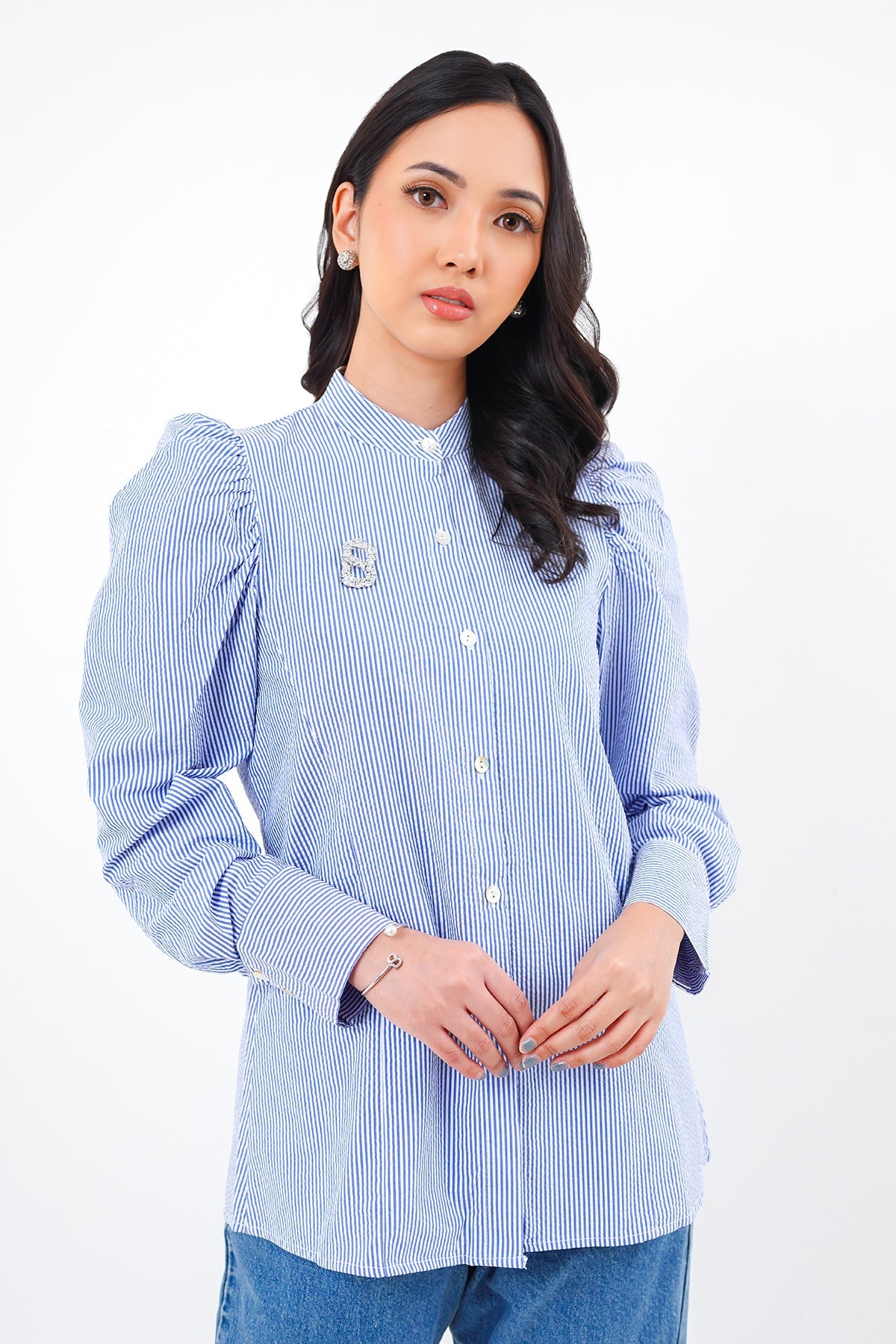 Monica Shirt - Blue