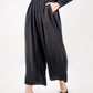 Flowy Wide Pants - Black
