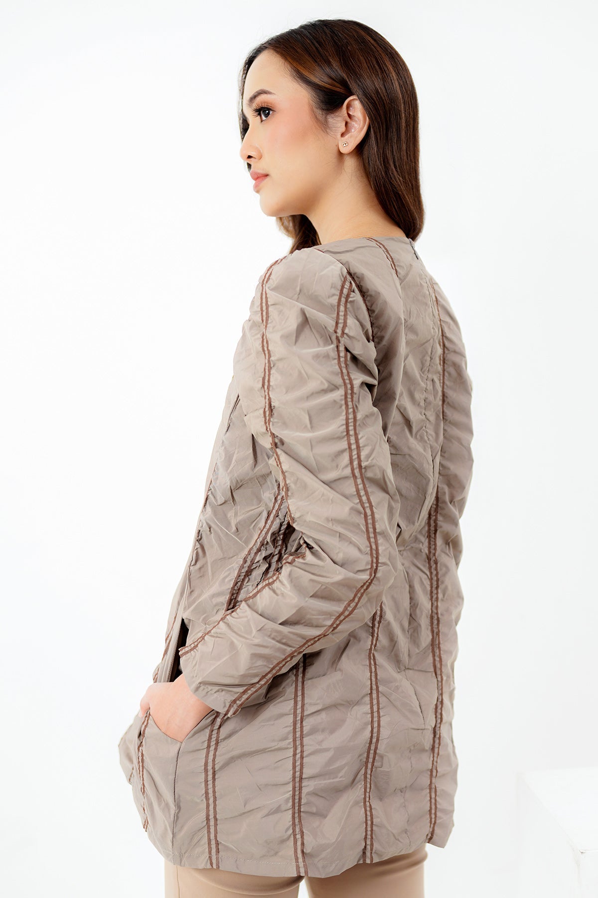Niena Blouse - Brown