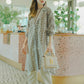 Monogram Long Outer - Beige