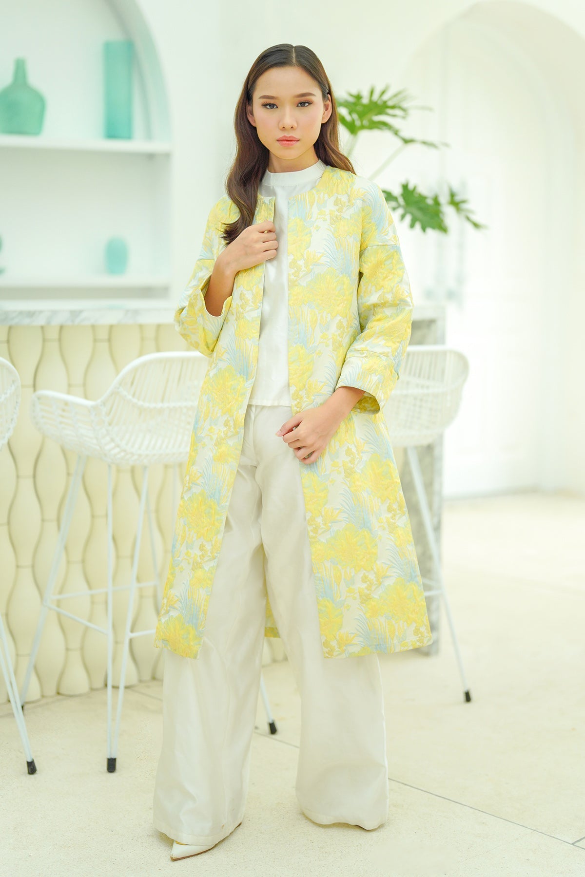 Siera Long Outer - Yellow