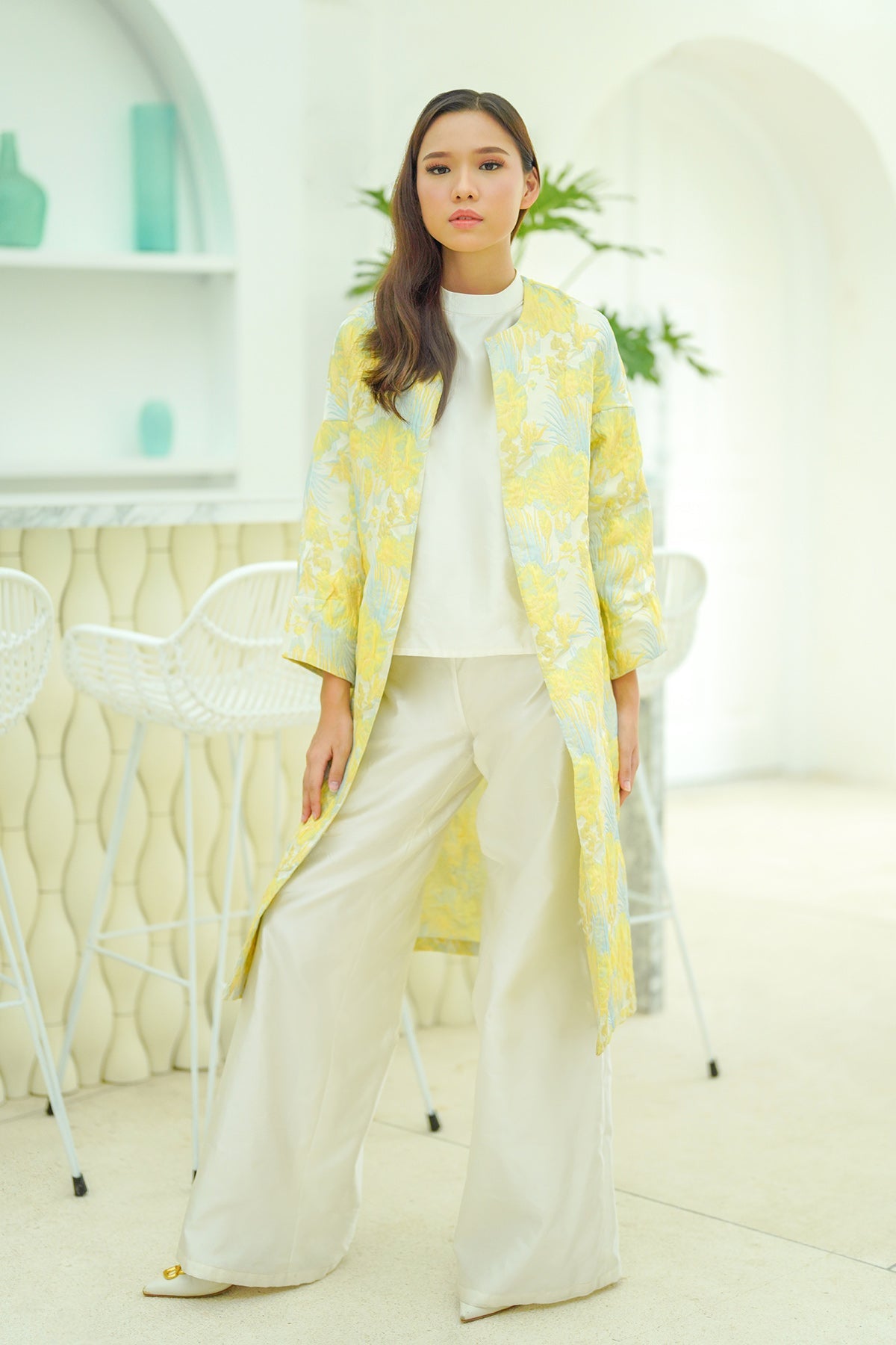 Siera Long Outer - Yellow
