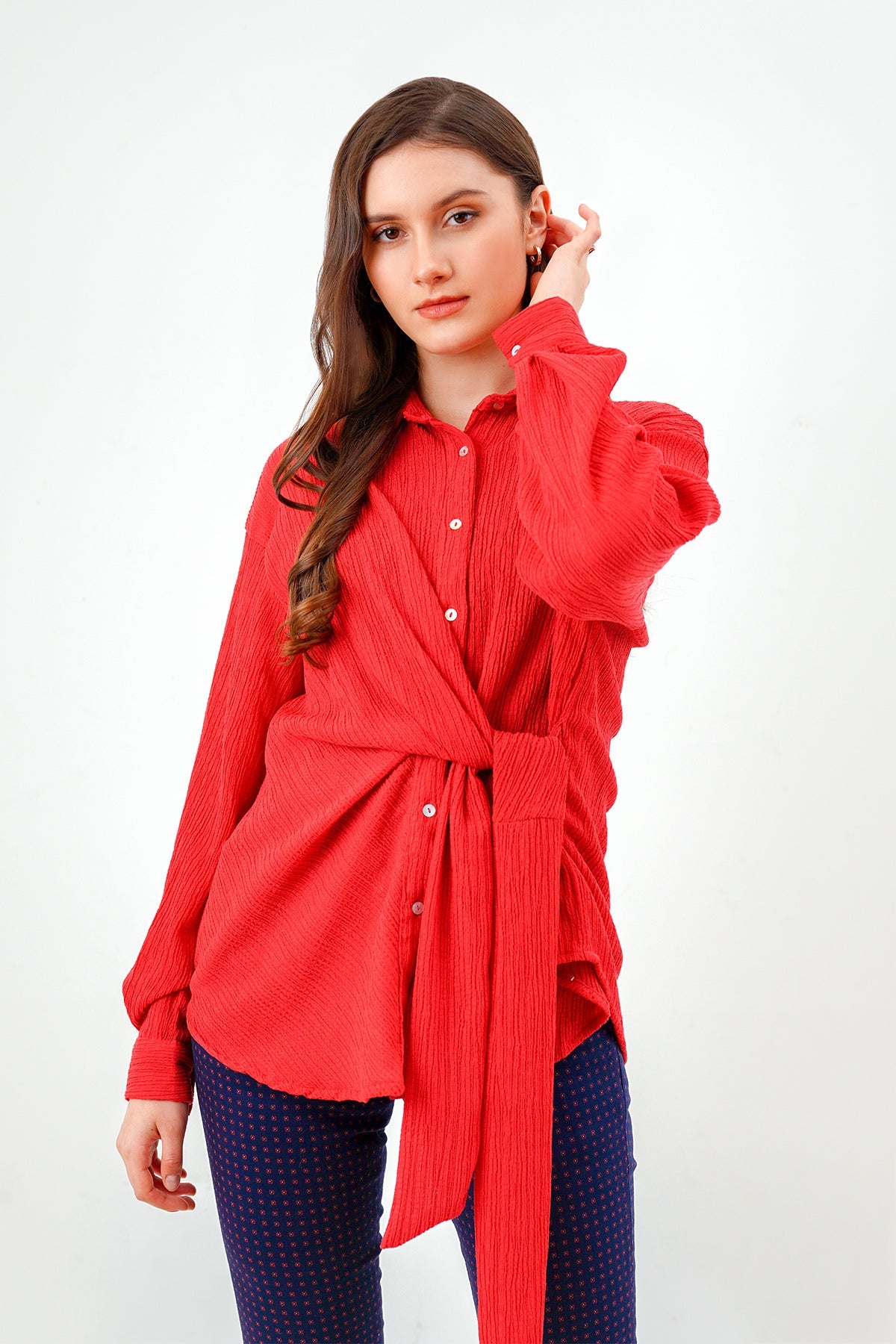 Betty Shirt - Red