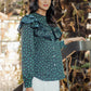 Alice Ruffle Shirt - Black