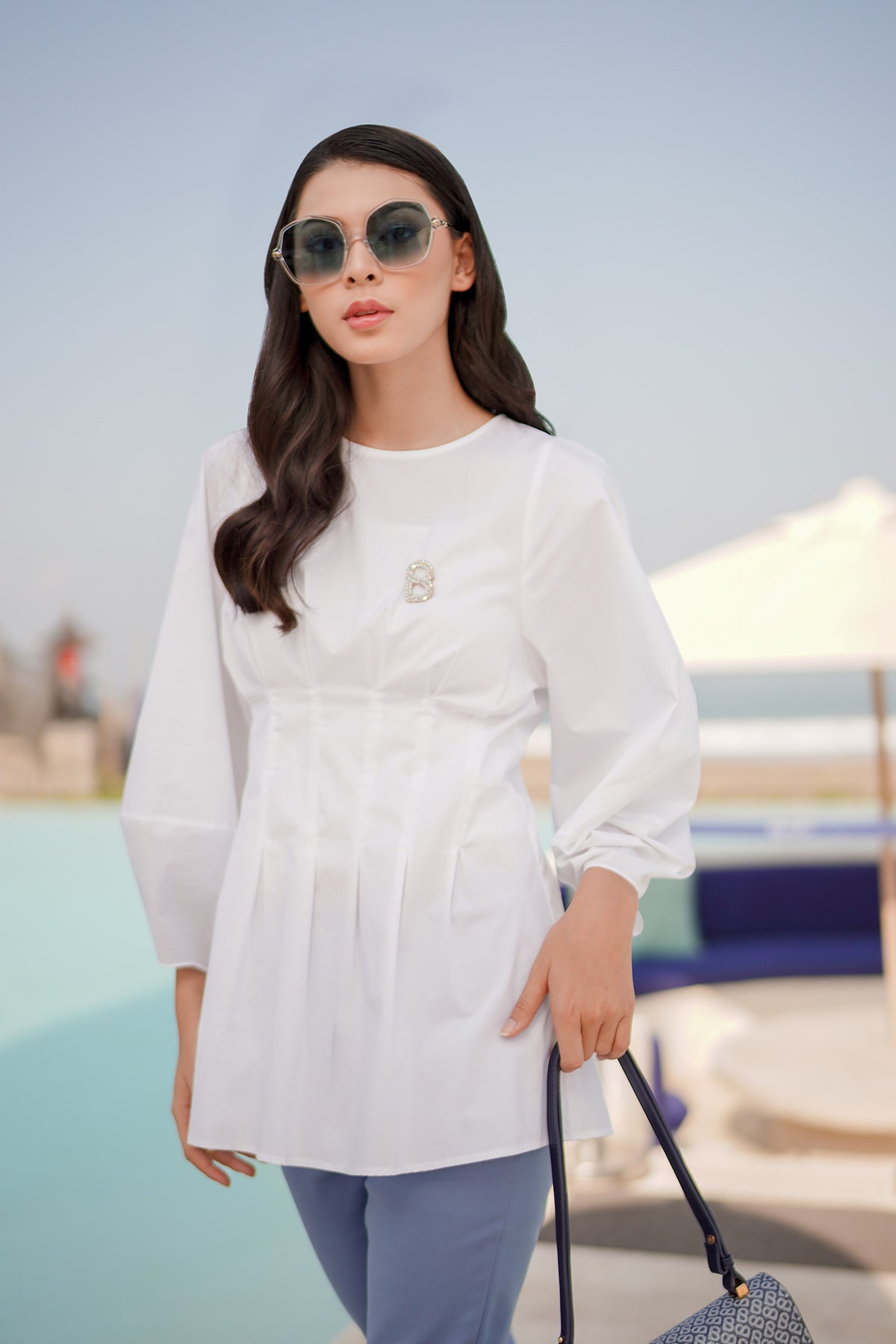Sophie Blouse - White