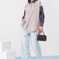 Yaya Shirt - Cream/Blue