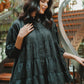 Tapis Tiered Shirt - Black