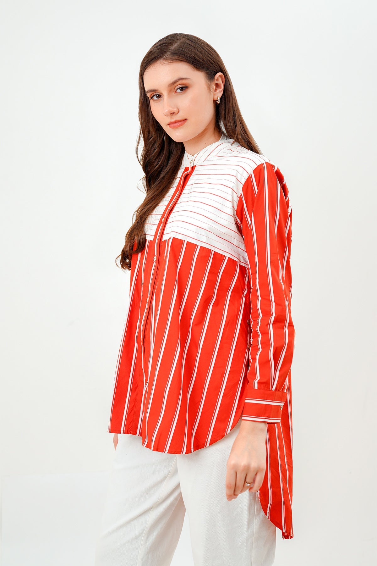 Erika Shirt - Terracotta