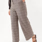 Plaid Pants - Grey