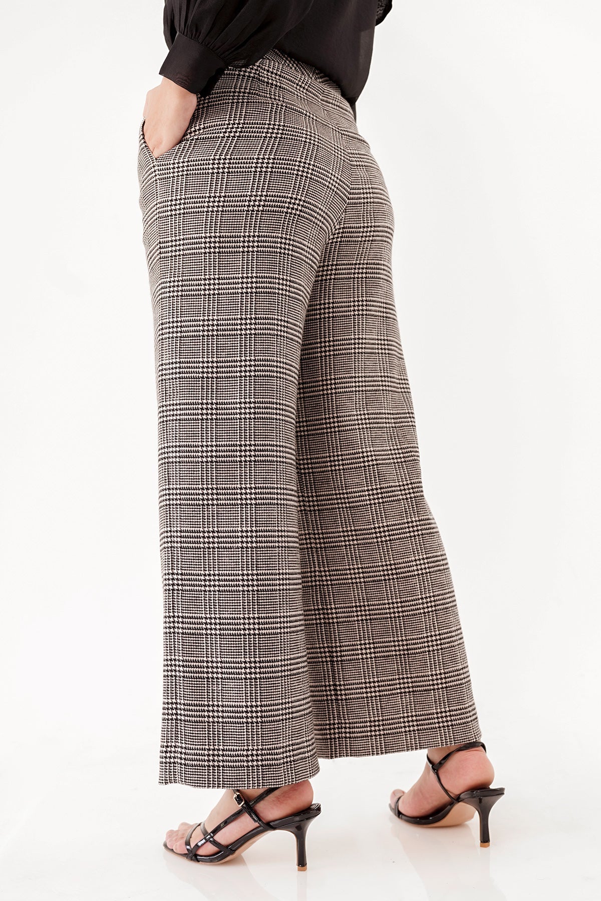 Plaid Pants - Grey
