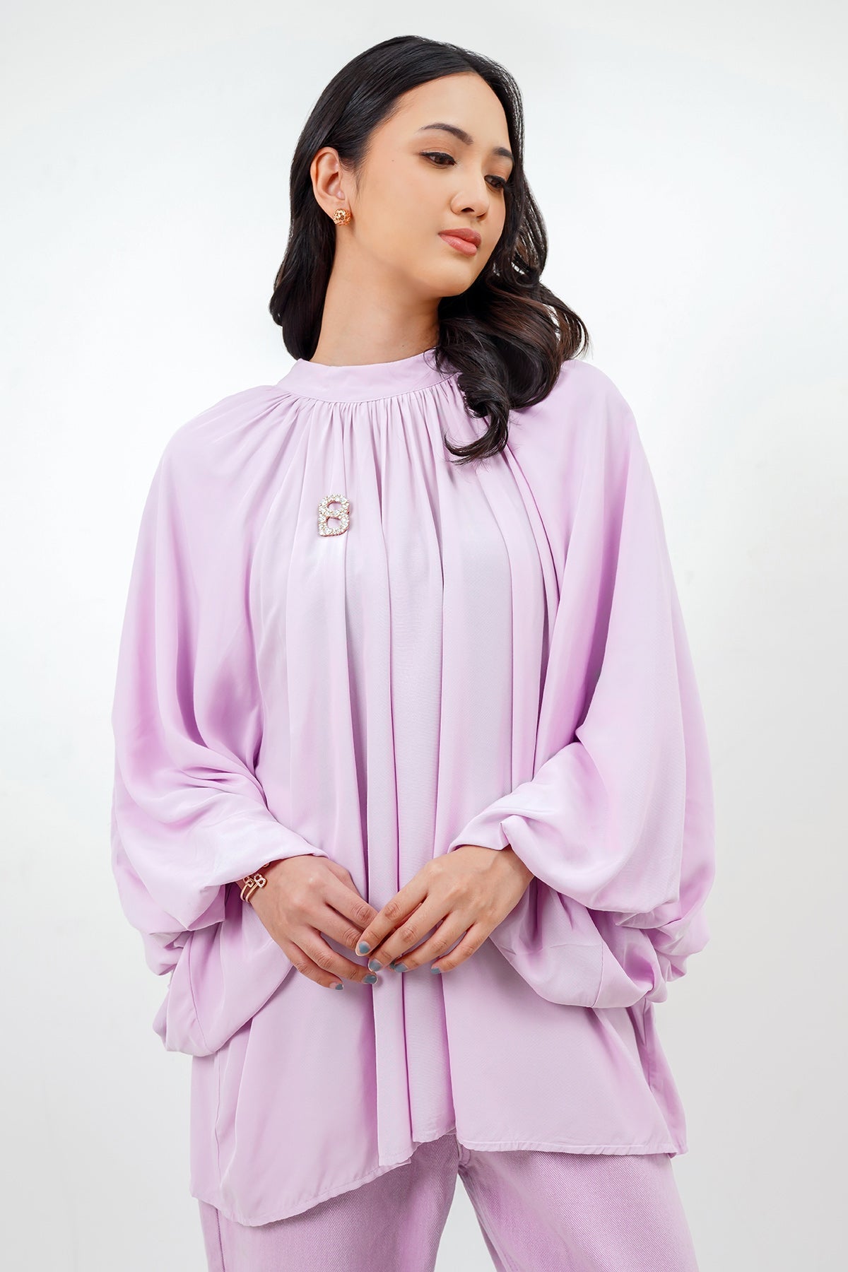 Cindy Blouse - Lilac