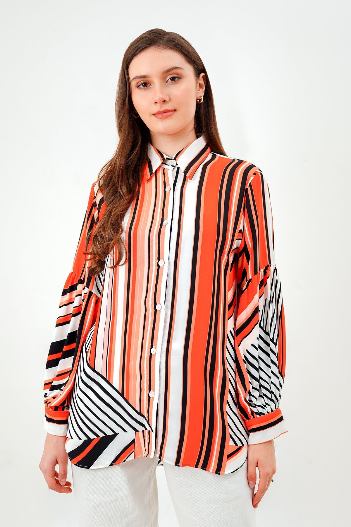 Isha Shirt - Orange
