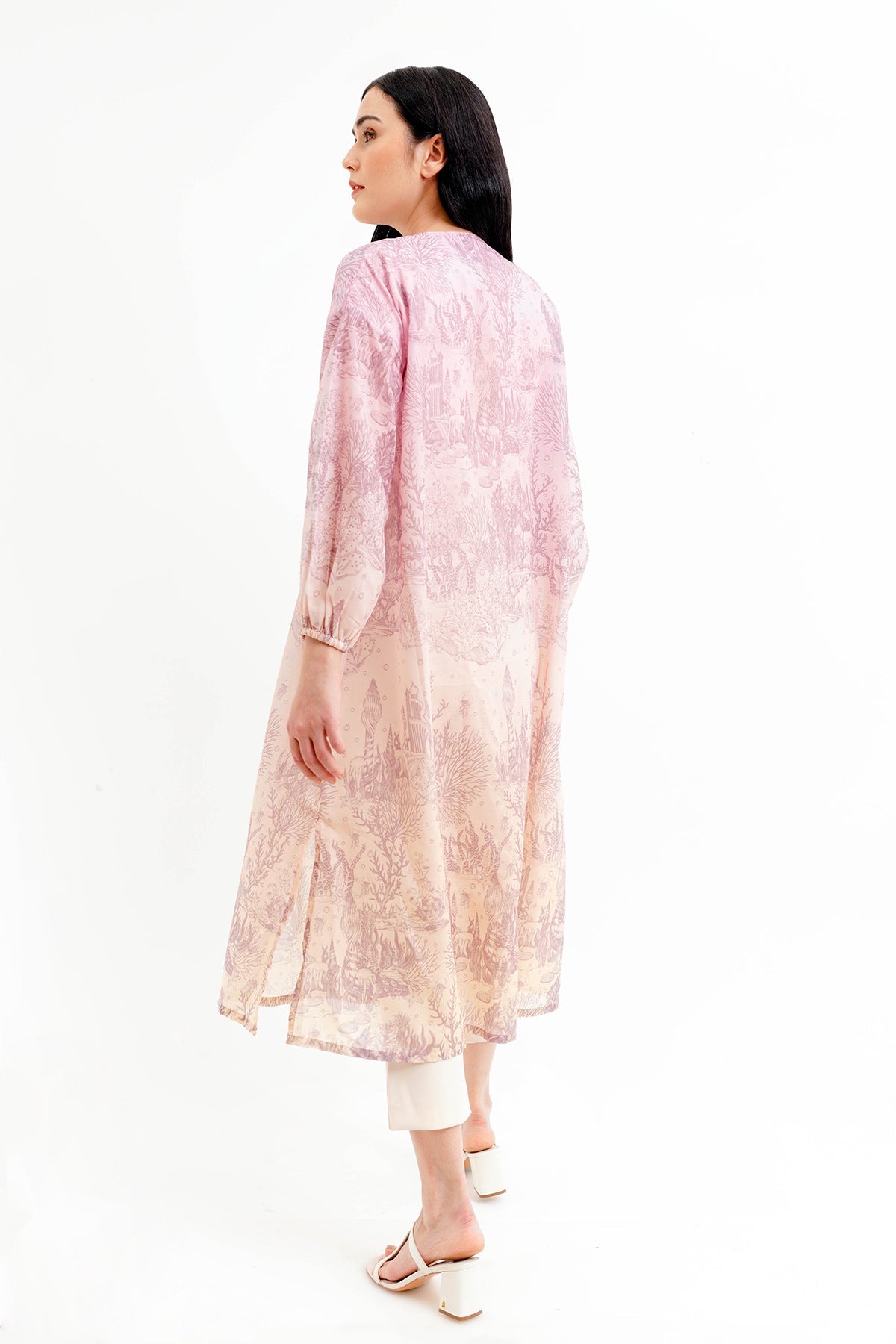 El Mar Minorca Wrap Long Outer - Wisteria