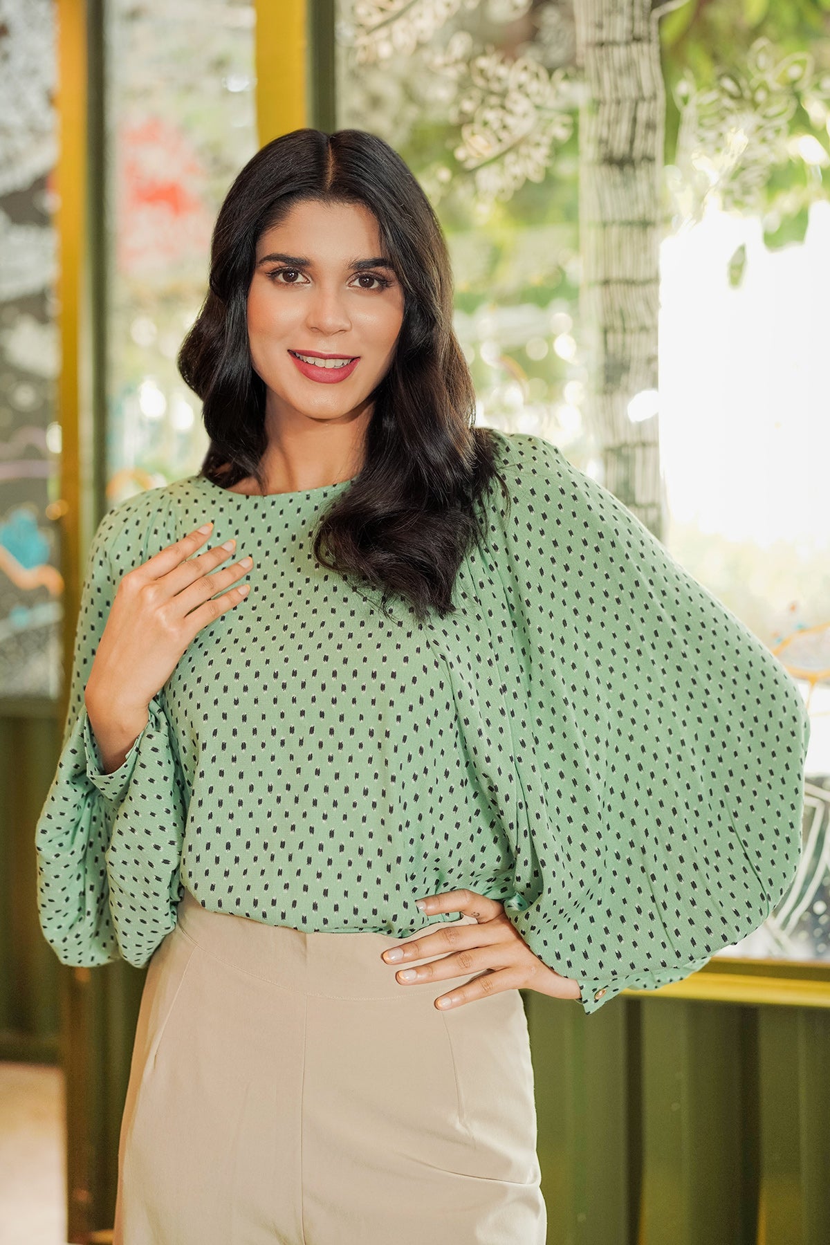 Chika Blouse - Green