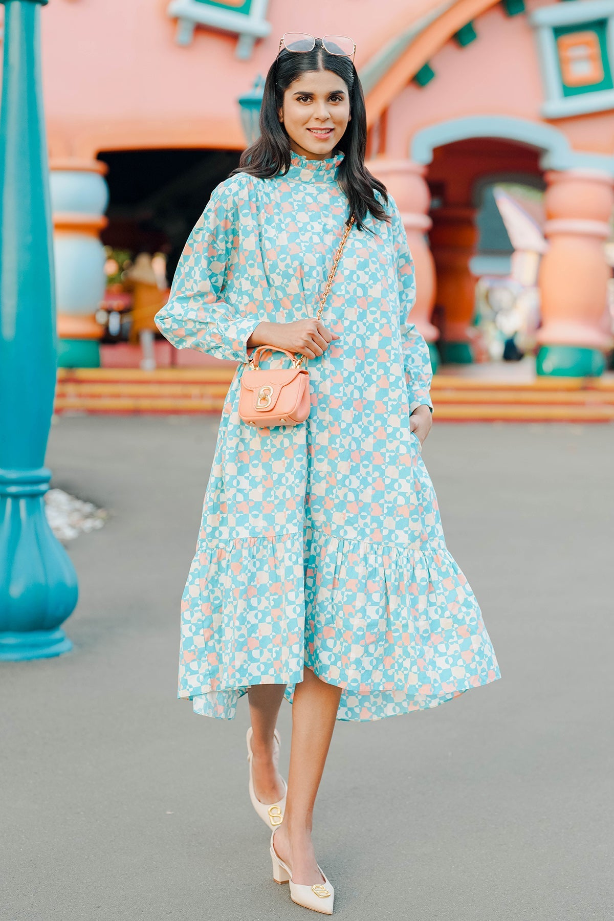 Puzzlea Tunic - Turquoise