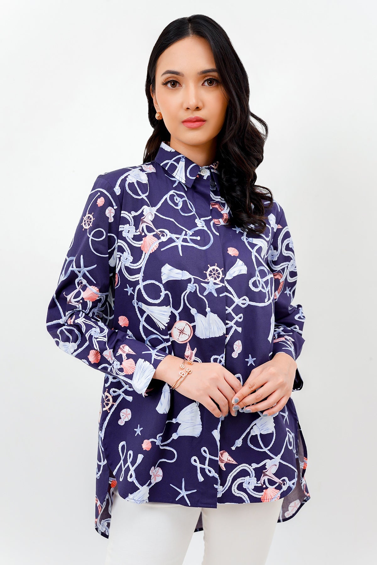 Nautical Shirt - Navy