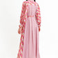 Arnia Shirt Dress with Belt - Pink