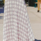 Dona Pleated Skirt - Ash Gray