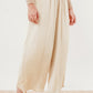 Flowy Wide Pants - Cream