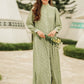 Callie Pleated Maxi Dress - Green