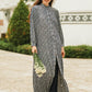 Callie Pleated Maxi Dress - Navy