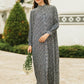 Callie Pleated Maxi Dress - Navy