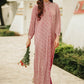 Callie Pleated Maxi Dress - Pink