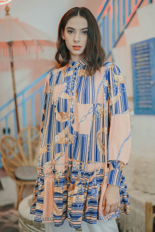 La Bella Bianca Shirt - Nautical