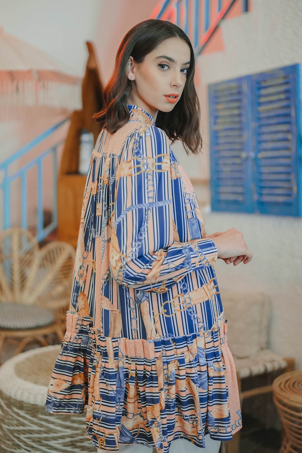 La Bella Bianca Shirt - Nautical