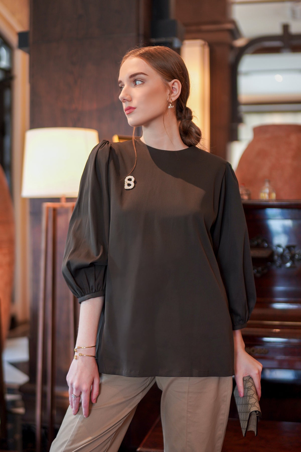 Wood Daria Blouse