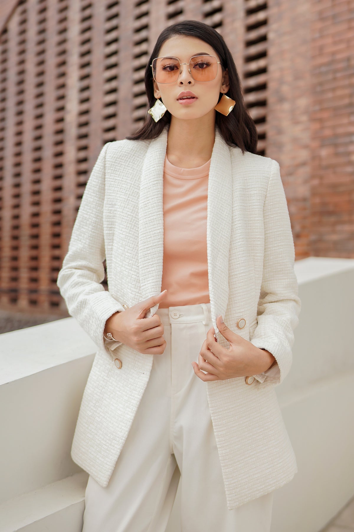 Coco Blazer - White